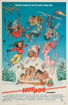 This image has an empty alt attribute; its file name is hot-dog-movie-poster-for-site.jpg